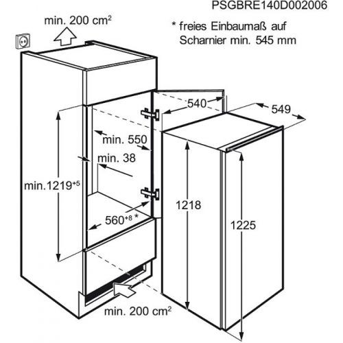 Холодильник ELECTROLUX ERN92001FW