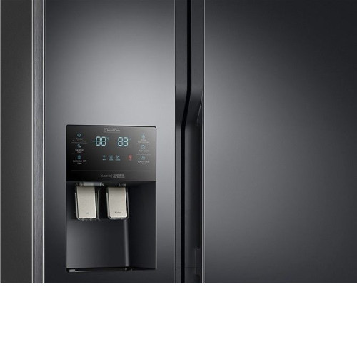 Холодильник Samsung RS51K54F02C черный