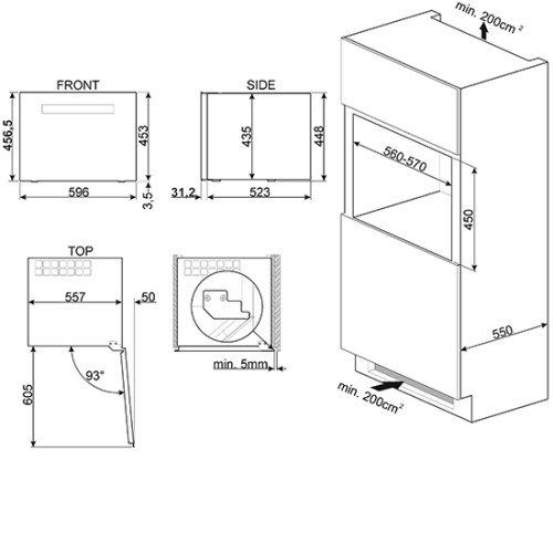 Винный шкаф SMEG CVI318XS