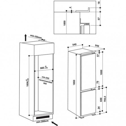 Холодильник HOTPOINT-ARISTON BCB 7525 AA (RU)