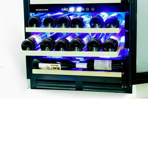 Винный шкаф DUNAVOX dx-51.150dbk/dp