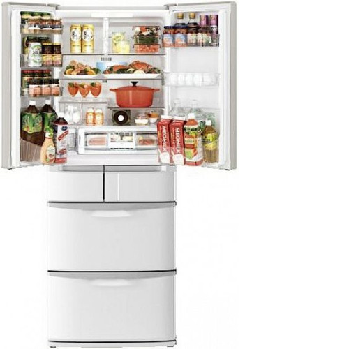 Пятикамерный холодильник HITACHI r-sf48 cmu w