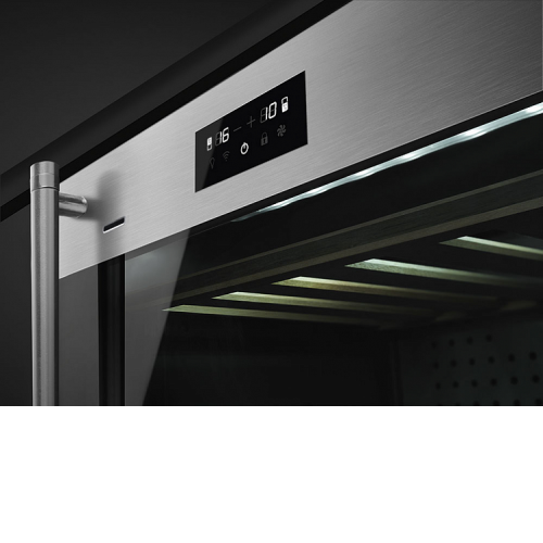 Встраиваемый винный шкаф SMEG CVI338RWX2