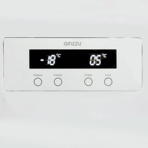 Холодильник GINZZU NFK-465 White