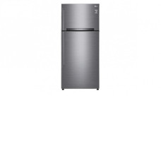 Холодильник LG GN-H702HMHZ серебристый