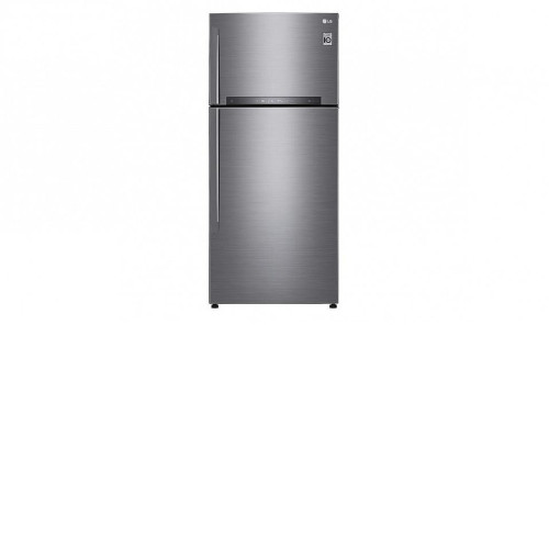 Холодильник LG GN-H702HMHZ серебристый