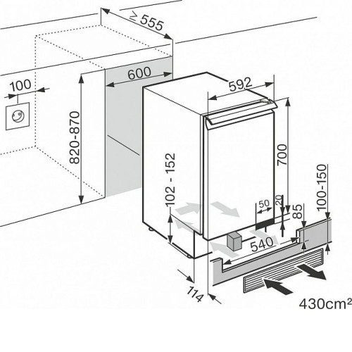 Винный шкаф MIELE KWT6321UG