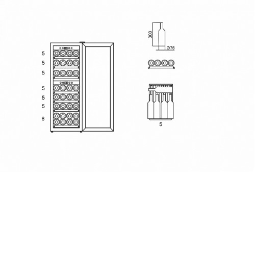 Винный шкаф WINE CRAFT BC-38BZ Grand Cru