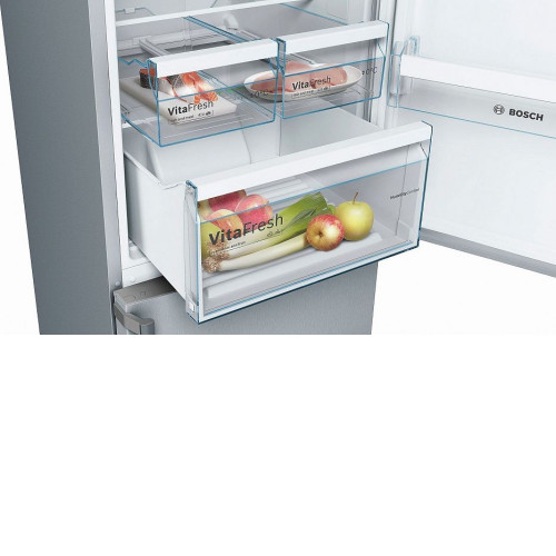 Холодильник Bosch KGN36ML3P серебристый