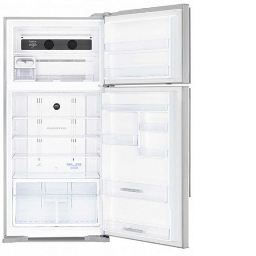 Холодильник HITACHI R-VG662 PU3 GPW белое стекло