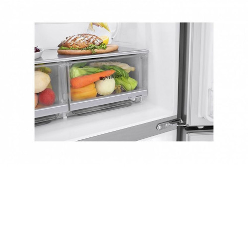 Холодильник LG GC-B22FTMPL серебристый
