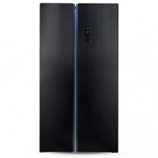 Холодильник GINZZU NFK-605 Black glass