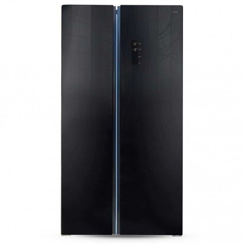Холодильник GINZZU NFK-605 Black glass