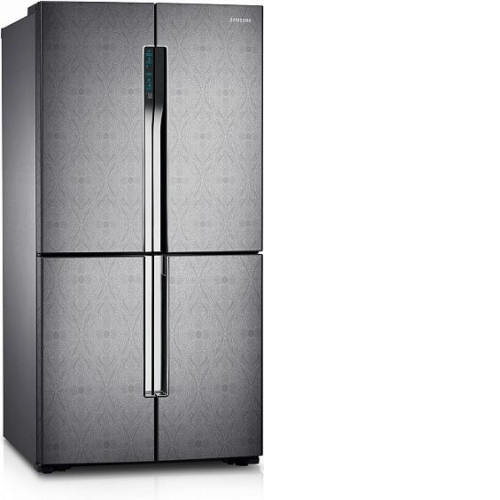 Холодильник Samsung RF905QBLAXW серебристый