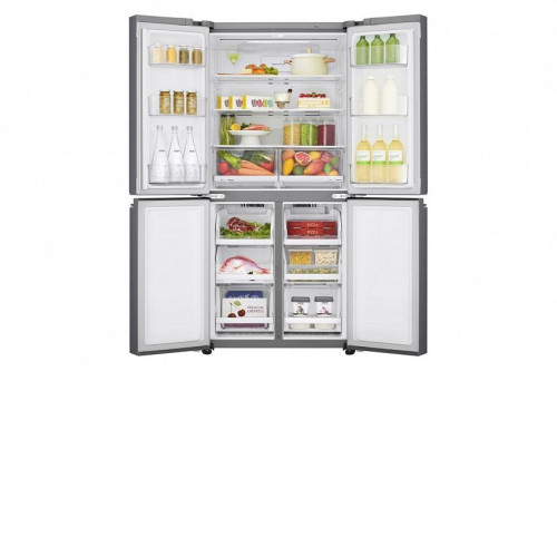 Холодильник LG GC-B22FTMPL серебристый