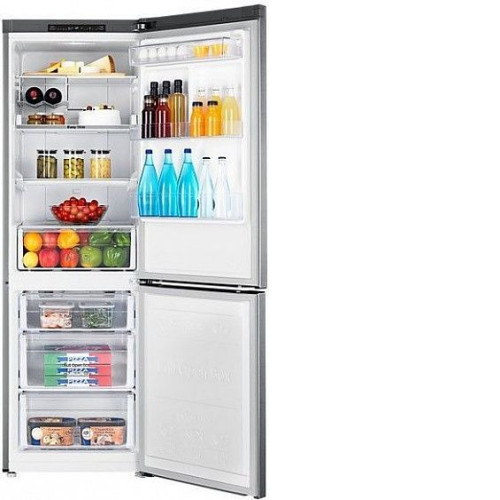 Холодильник Samsung RB33J3030SA серебристый