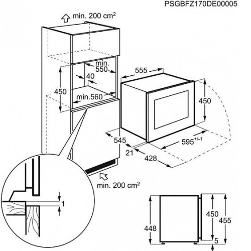 Винный шкаф AEG KWK884520M (923421106)