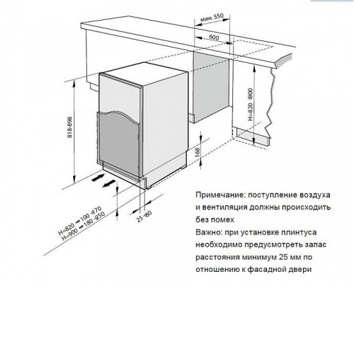Холодильник DE DIETRICH DRS604MU