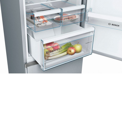 Холодильник Bosch KGN36ML3A серебристый