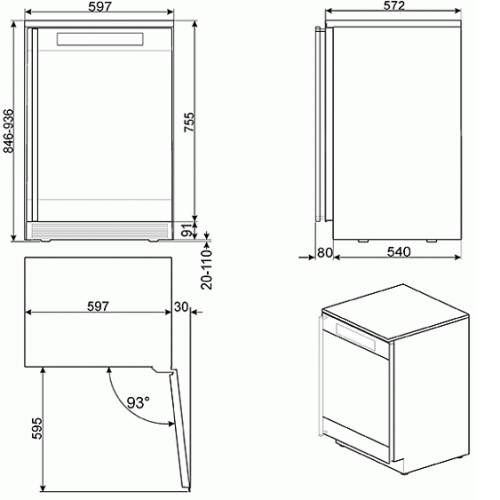 Винный шкаф SMEG CVF338X