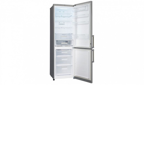 Холодильник LG ga-b489zvck серебристый