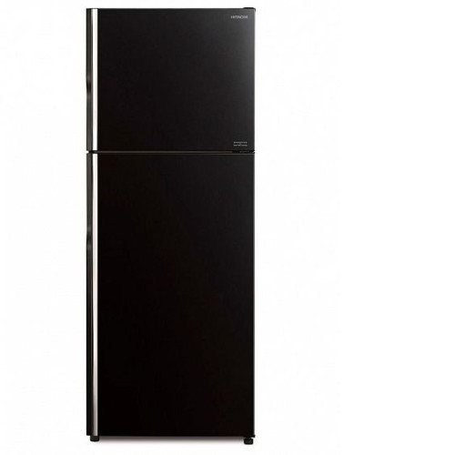 Холодильник HITACHI R-V 472 PU8 BBK чёрный бриллиант
