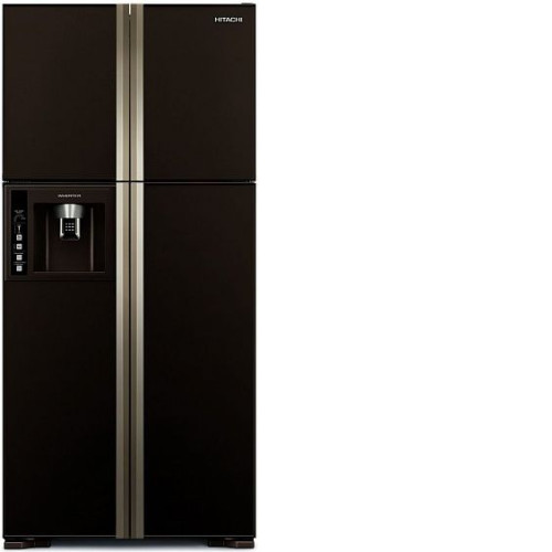 Холодильник HITACHI r-w662 fpu3x gbw темно-коричневый