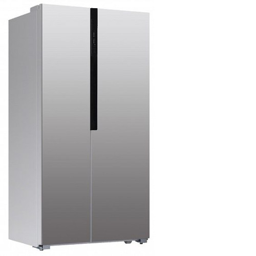 Холодильник ASCOLI ACDS520W (серебристый)