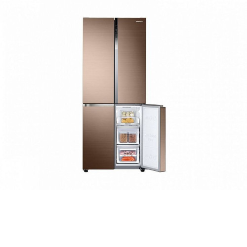 Холодильник Samsung RF50K5960DP бронзовый