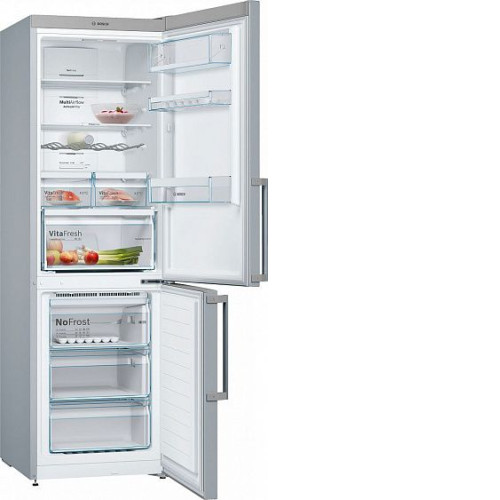 Холодильник Bosch KGN36ML3P серебристый