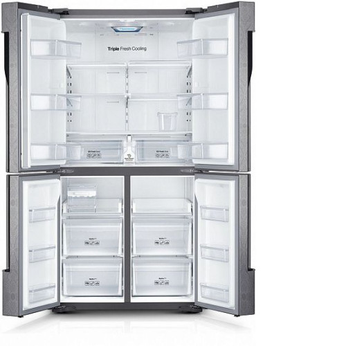 Холодильник Samsung RF905QBLAXW серебристый