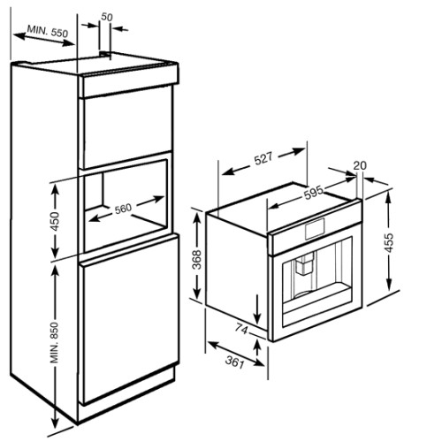 Кофемашина SMEG cmsc451