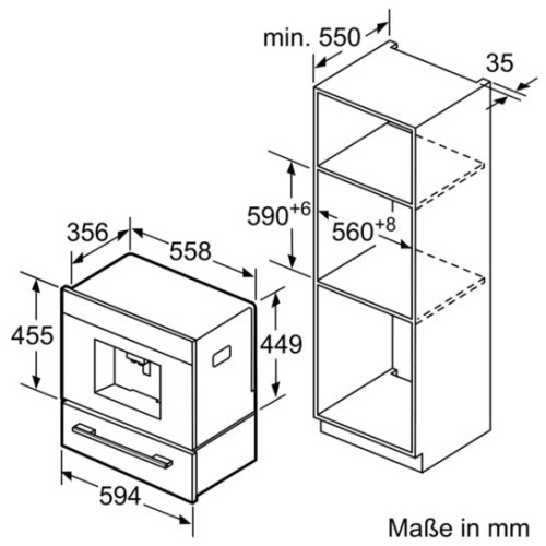 Кофемашина BOSCH ctl636eb1