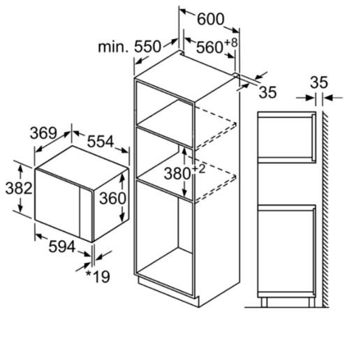Микроволновая печь Bosch BFL 554MS0