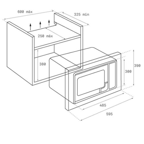 Микроволновая печь Teka ML 820 BIS WHITE