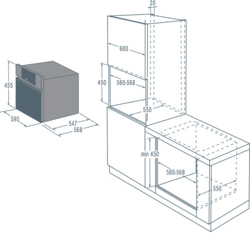 Микроволновая печь Gorenje GOM 711 X