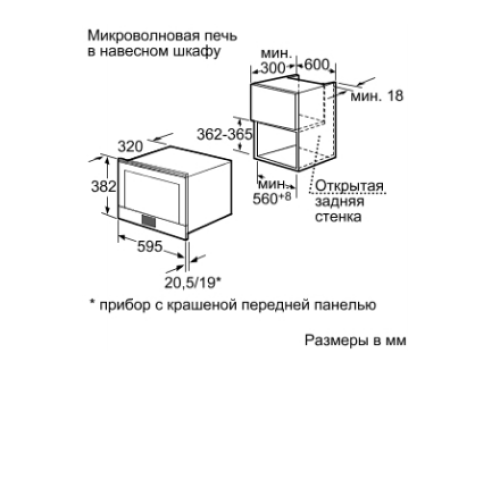 Микроволновая печь BOSCH hmt 85ml63