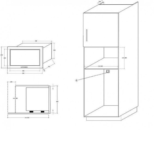 Микроволновая печь KUPPERSBERG hmw 655 x