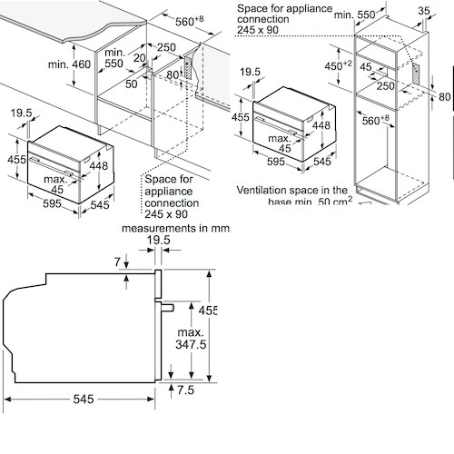Встраиваемая микроволновая печь Siemens CF 634AGS1