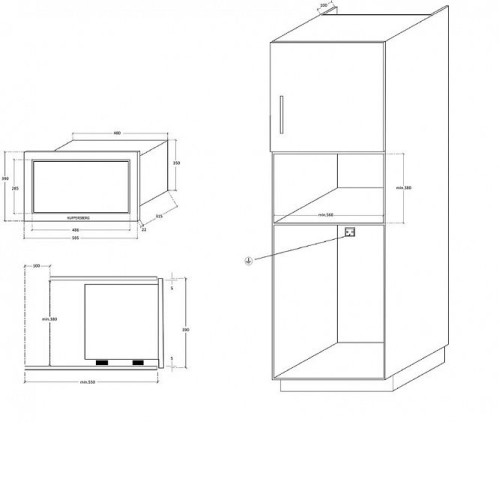 Микроволновая печь KUPPERSBERG HMW 655 W