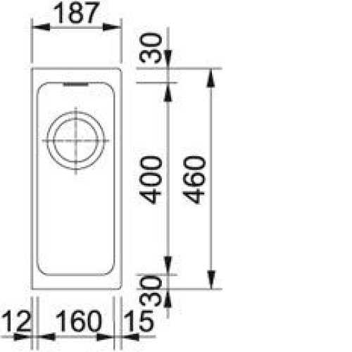 Кухонная мойка FRANKE KBG 110-16 35'' сахара cтоп-вентиль