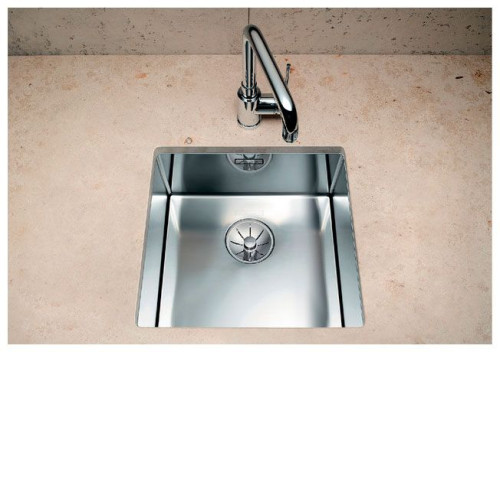 Кухонная мойка BLANCO CLARON 400-U 521573 нерж. сталь