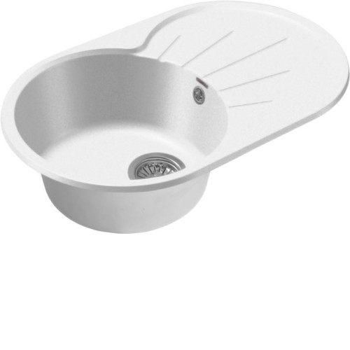 Кухонная мойка GRANFEST RONDO GF-R750L иней