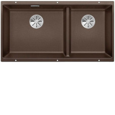 Кухонная мойка Blanco SUBLINE 480/320-U кофе c отв.арм. InFino (арт.523593)