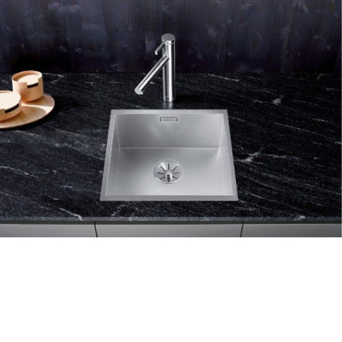 Кухонная мойка Blanco ZEROX 340-IF Durinox® отводная арматура InFino®нержавеющая сталь 523096