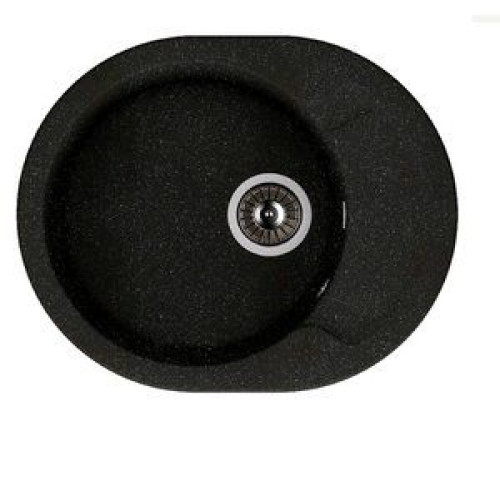 Кухонная мойка DR.GANS Берта (580х470х217) Черный (25.040.B0580.407)