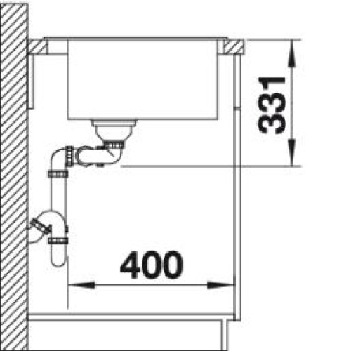 Кухонная мойка BLANCO PLEON 6 Split 521689 антрацит