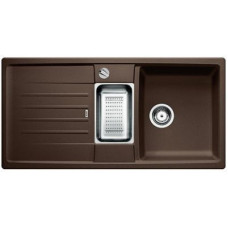 Мойка BLANCO 521873 BLANCO LEXA 6S SILGRANIT мускат,с клапаном-автоматом