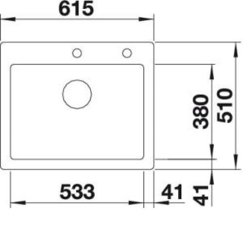 Кухонная мойка Blanco PALONA 6 PuraPlus черный керамика 524738