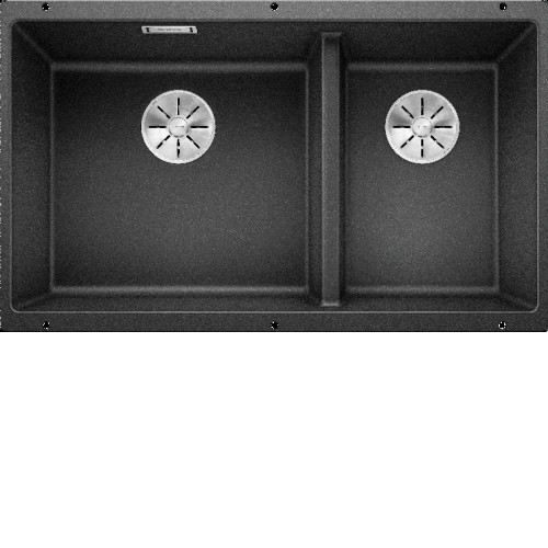 Кухонная мойка Blanco SUBLINE 430/270-U антрацит c отв.арм. InFino (арт.523151)